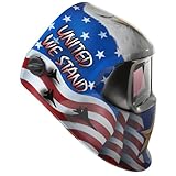 3M(TM) Speedglas(TM) American Pride Welding Helmet 100 with Auto-Darkening Filter 100V- Shades 8-12,