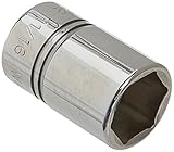 Williams ST-622 1/2 Drive Shallow Socket, 6 Point, 11/16-Inch by Williams