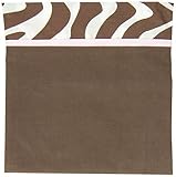 Pam Grace Creations Window Valance, Zara Zebra by Pam Grace Creations [並行輸入品]