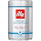 [コーヒー豆] illy(イリー) ブレンド 豆 デカフェ 250g