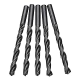 Sndy 5袋 9~12mm HSS ストレートシャンクメトリックツイストドリルビットプロツールを設定します。 - 9.5 mm
