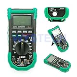 MASTECH MS8229 5in1 オートレンジ デジタル マルチメータ DMM LUXMETER 温度計 サウンドレベルテスター 照度計 騒音計 湿度計