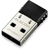 エレコム Bluetooth USB アダプタ USB-Aコネクタ Class1 Bluetooth4.0 小型 省電力 EDR/LE対応 [Windows 11/10/8.1/8/7 対応] ブラック LBT-UAN05C1