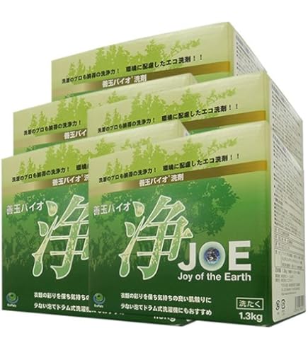 Amazon.co.jp: プロが認めた洗濯洗剤！善玉バイオ 浄JOE洗剤（1