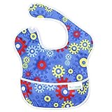 Bumkins Waterproof SuperBib, Blue Gears by Bumkins [並行輸入品]
