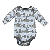 Kickee Pants SHIRT ベビー・ボーイズ US サイズ: 6-12 Months カラー: グレー