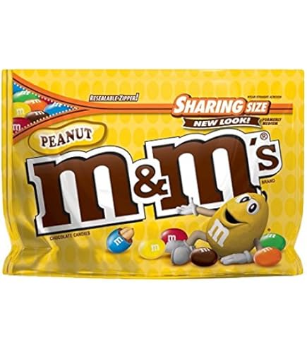 Amazon | M&M's (New-Sharing サイズ) (アーモンド) [並行輸入品
