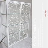 アイアン＆ガラスシェルフ* *