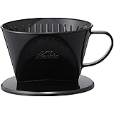 カリタ Kalita コーヒー ドリッパー プラスチック製 1~2人用 101-KP ブラック #04013