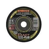 【10枚】 切断トイシ 砥石 XT8 ローデウス 0.8mmきっちりアトム RHODIUS 0.8mm 両面補強 三富D
