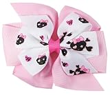 LayeredスカルヘアリボンバレッタからFunny Girl Designs