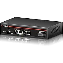 Amazon.co.jp: FOXNEO 10gbps スイッチングハブ 8ポート(全て10G RJ45