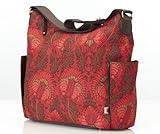 OiOi HOBO マザーズバッグ レッドビンテージポピー 6397