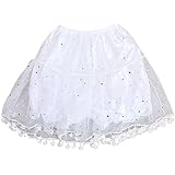 [RIKOUZY] かぼちゃパンツ パニエ インナー レディース下着ペチコート シームレス ペチパンツ ペチコート チェック スカート ドロワーズ ショート 万能に使えるペチコート パーティー ドレス 変装 ゴスロリ ふわふわ