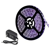 UV Light Strip - Lampwin 2018 New Design Blacklight UV LED Strip Lights Kit with DC12V IP65 Waterpro