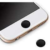 ホームボタンシール Sakula 指紋認証可能 iPhone8 iPhone8 Plus iPhone7 iPhone7 Plus iPhone6s iPhone6 Plus iPad pro iPad miniなど対応 ホームボタンシール（ブラック