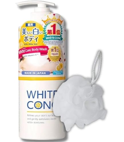 Amazon | 【限定 大容量ポンプ】ホワイトコンク 美白 ボディシャンプー