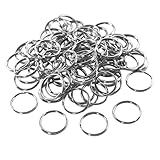 50 PCS キーホルダー　ルーズリーフリン（19mm）