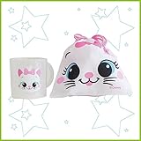 【ディズニー】保育園や小学校に持っていくのに便利♪ディズニーオールスター コップ＆巾着セット！マリー