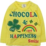 chocola(ショコラ) 天竺クローバーAP長袖Tシャツ 120cm /キイロ NO.CH-1521-16001