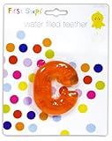 Baby Water Filled Teether Letters 6 Month+ Safe Soothing Teething BPA Free by First Steps