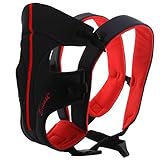 ECOSUSI Classic Front and Back Baby Carrier Black by ECOSUSI