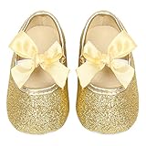 ベビーシューズ  滑り止め PUレザー　スパンコール付き プリンセス風 子供靴 キッズ 蝶結び飾り フォーマルシューズ 出産祝い 室内履き 履きやすい　履き心地良い ファーストシューズ (9-12か月