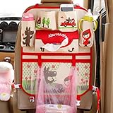 Dephekg シートバックポケット 後部座席 ドライブポケット お出かけポケット 車内収納 オックスフォード布製 子供が好きな可愛い漫画柄８パターン有り 取り付けやすい 車内乱れをなくすカー収納袋 