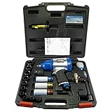 FIT TOOLS 1/2" Heavy Duty Dr. Pneumatic Impact Wrench with H.D.T. Adapter and Sockets Kit [並行輸入品]