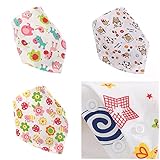 Morninggold ベビー ビブ 赤ちゃんのためのコットン制 よだれかけ スタイ BIB 3枚セット オーガニック (100002)