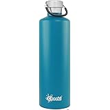 Cheeki Classic Insulated Bottle, 1 Litre Capacity, Topaz