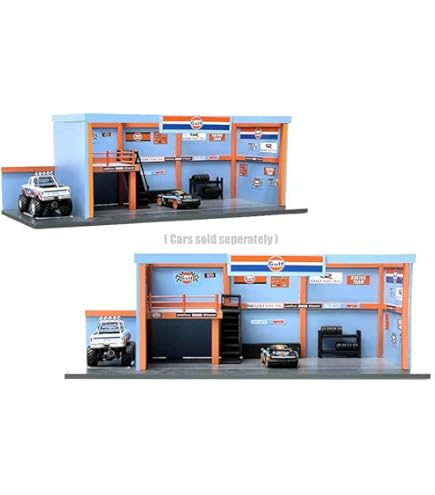 Amazon | American Diorama 76530 ガレージジオラマ 1/64スケール