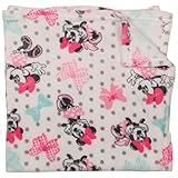 Disney GS70653 Minnie Mouse Super Soft Fleece Blanket, Pink by Disney