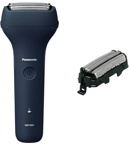 Panasonic メンズ電気シェーバー ES-RL15-A Amazon | パナソニック メンズシェーバー 3枚刃 お風呂剃り可 青 ES