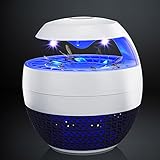 ストレージシェルフ LED光触媒モスキートランプABS材料家庭用室内寝室サイレントプラグインタイプモスキートトラップ135 * 135 * 144.7mm蚊避け人工物