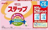 【旧品】明治ステップ 800g×2缶 粉末 [1歳~3歳頃 フォローアップミルク]
