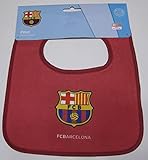 正規品FCバルセロナ赤ちゃんスタイ（ヨダレかけ）エンジ