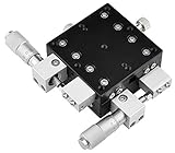 ZIVI XY軸 クロスローラステージ 手動微調変位プラットフォーム 一体式 50*50mm