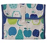 フルーツミックス携帯オムツポーチ ブルー