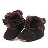 Tortor 1bacha(JP)　ベビーシューズ　キッズ　ムートンブーツ　ショートブーツ　子供　女の子　フェイクファー　冬　ファーストシューズ　赤ちゃん　歩き始め　出産祝い　もこもこ　防寒　暖かい　