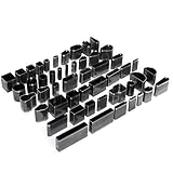 Sea the Stars レザークラフト 抜き型 50本セット 【専用ケース付き】 型抜き ポンチ 穴あけ パンチ 革 加工 ハンドメイド LC7880