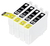 【ノーブランド品】(4 ICBK46) Epson IC46 IC4CL42 ICBK46 PX-101 PX-401A PX-402A PX-501A PX-A620 PX-A640 PX-A720 PX-A740 PX-FA700 PX-V780 【互換インクカートリッジ 】