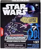 スター・ウォーズ マイクロギャラクシー飛行隊 スピーダーミステリーボックス - コレクター向けミニ車両とフィギュア - レアチェイスを含む8種類すべて集めましょう (ミステリーボックス(シングル))