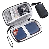 SSD ケース 外付けSSD 収納ケース 保護ケース SSD収納ケース SanDisk用 バッファロー (ブラック)