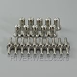ニッケルメッキ プラズマカッター ロング ノズル & チップ ( 拡張 ) CUT-30 CUT-40 CUT-50切断機 消耗品 20個