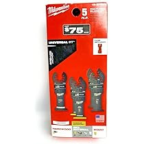 Amazon.co.jp: ミルウォーキー 49-10-9121 振動マルチツール ブレード 