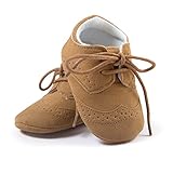 PUERI ベビー靴　ベビーシューズ　ファーストシューズ　カジュアル　幼児　柔らかい靴底　女の子　男の子　春秋に対応 (S, ライトコーヒー)