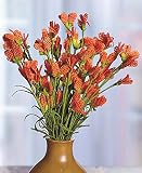 Set of 3黄麻布Wildflower Stems 4-1/2" dia. x 34"H, each WVI