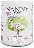 NANNY care ・ヤギミルク ・乳児用ゴート粉ミルク ステップ1 【0-6カ月】400g 1缶
