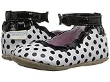 [ロビーズ] Robeez Charlotte Mini Shoez (Infant/Toddler) シューズ Black/White 18-24 Months (US 6 Toddler)(18-
